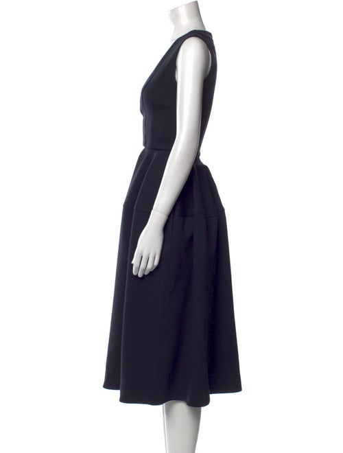 Nicholas V-Neck Midi Length Dress