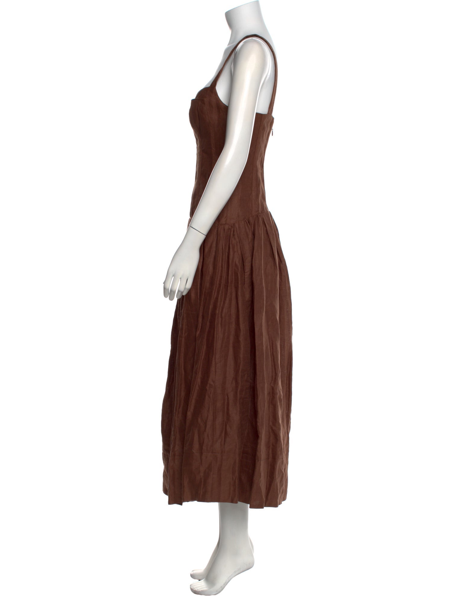 Nicholas Linen Long Dress