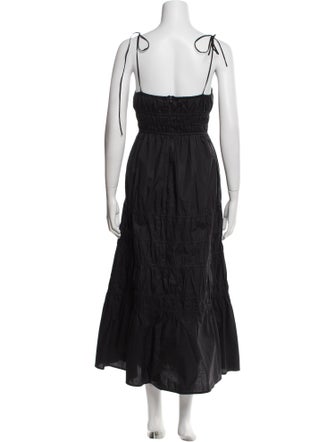 Nicholas Square Neckline Long Dress