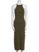 Nicholas Square Neckline Long Dress