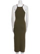Nicholas Square Neckline Long Dress