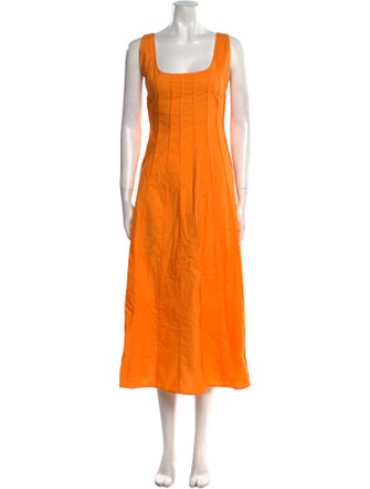 Nicholas Square Neckline Long Dress