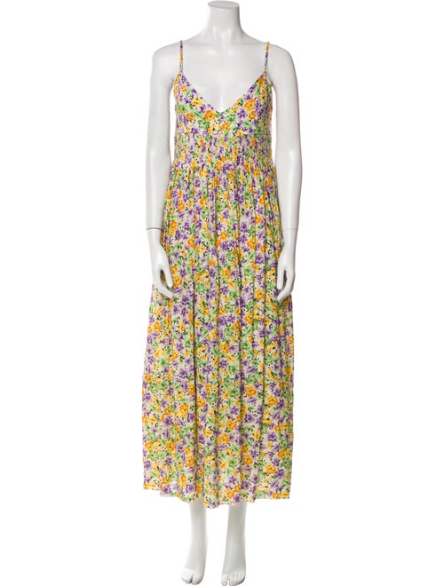 Nicholas Floral Print Long Dress