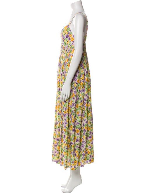 Nicholas Floral Print Long Dress