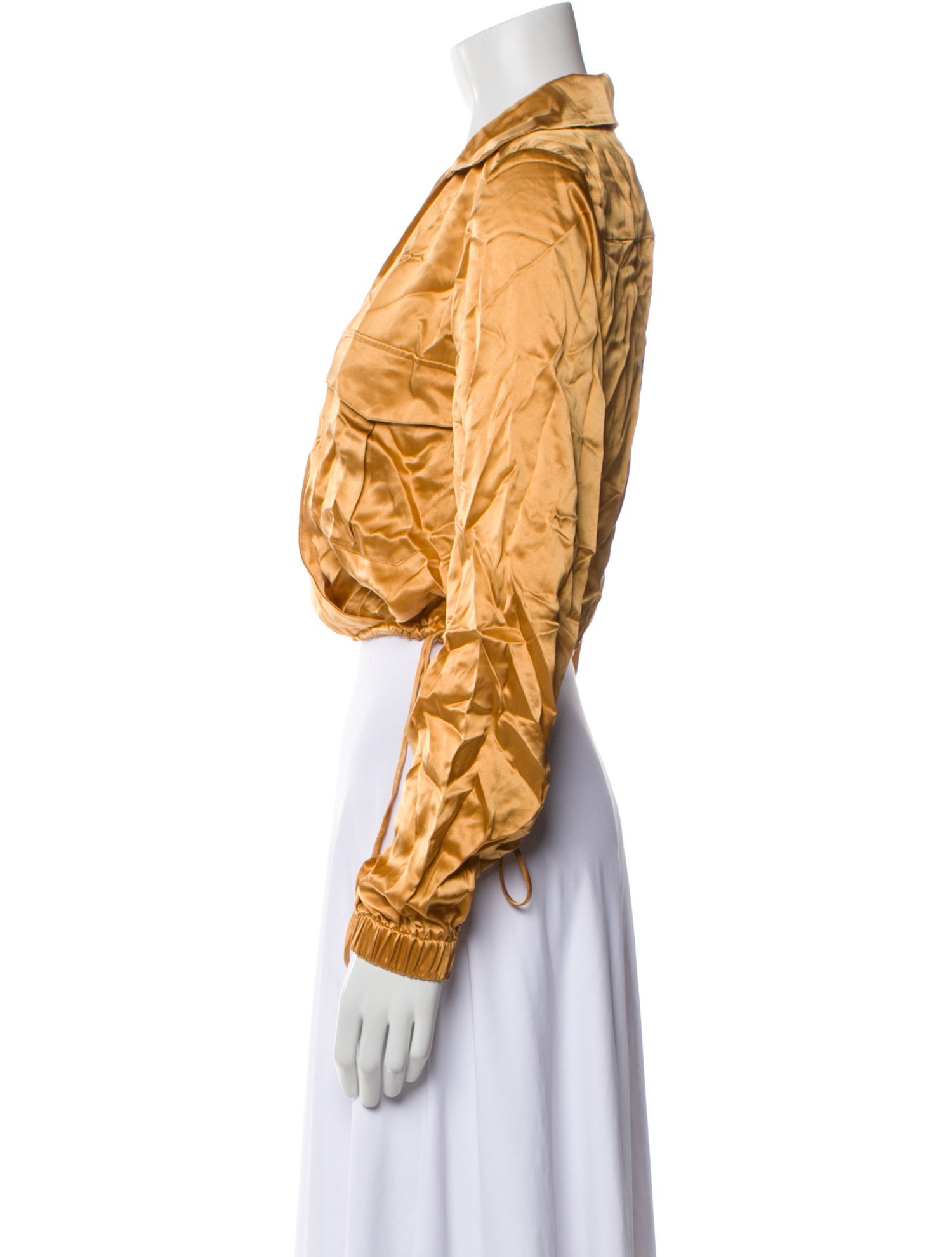 Nicholas Silk Bomber Jacket