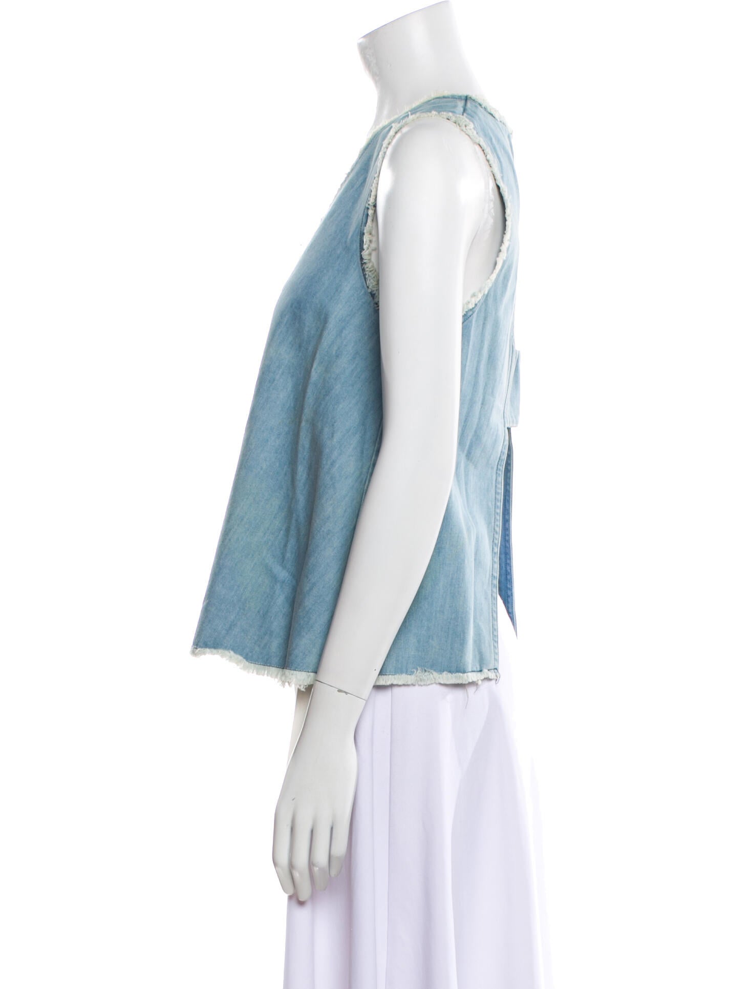 Nicholas V-Neck Sleeveless Top