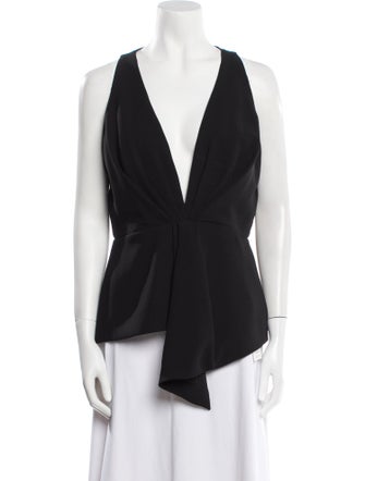 Nicholas V-Neck Sleeveless Top