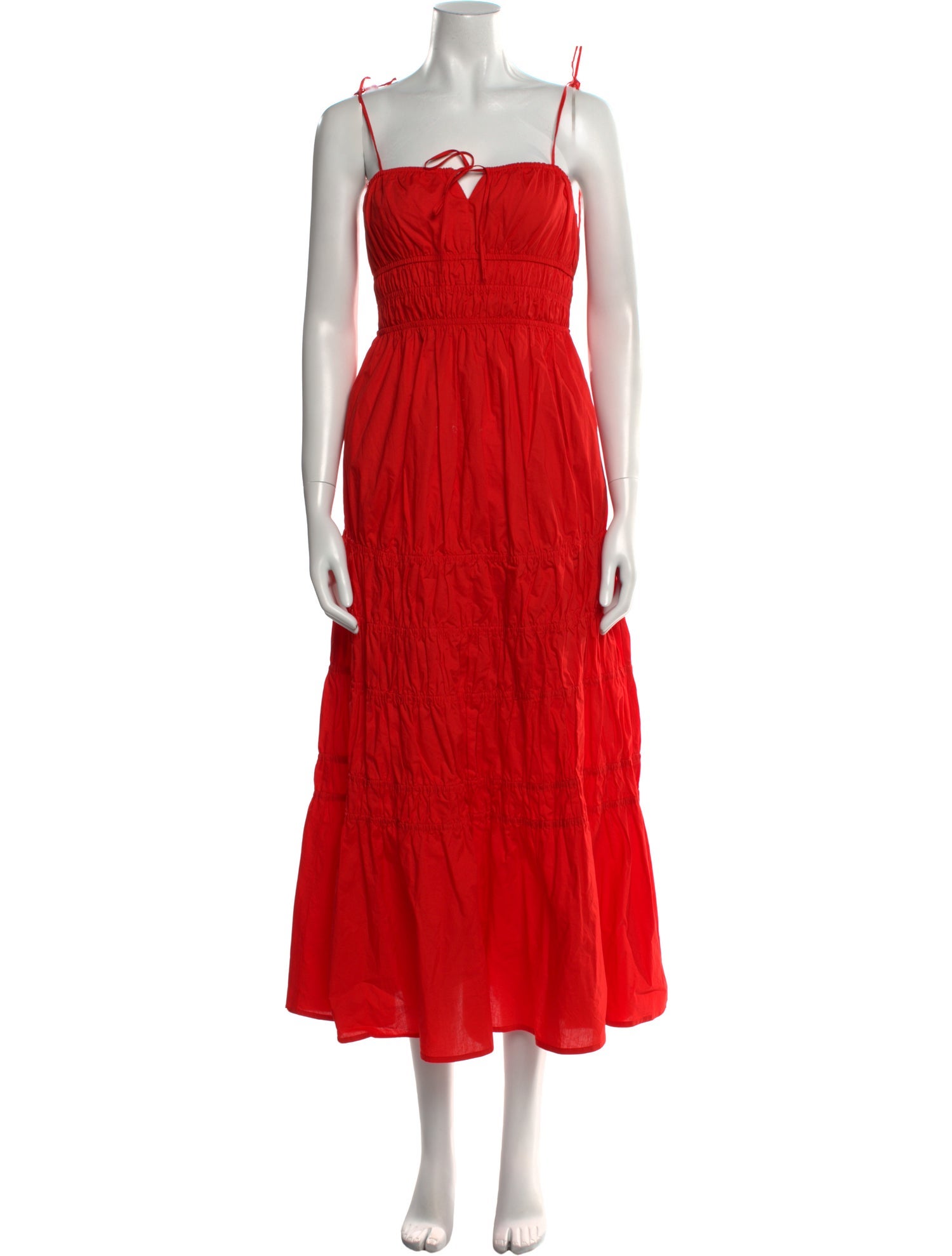 Nicholas Square Neckline Long Dress