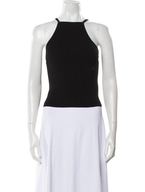 Nicholas Square Neckline Long Sleeve Crop Top