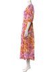 Nicholas Floral Print Long Dress