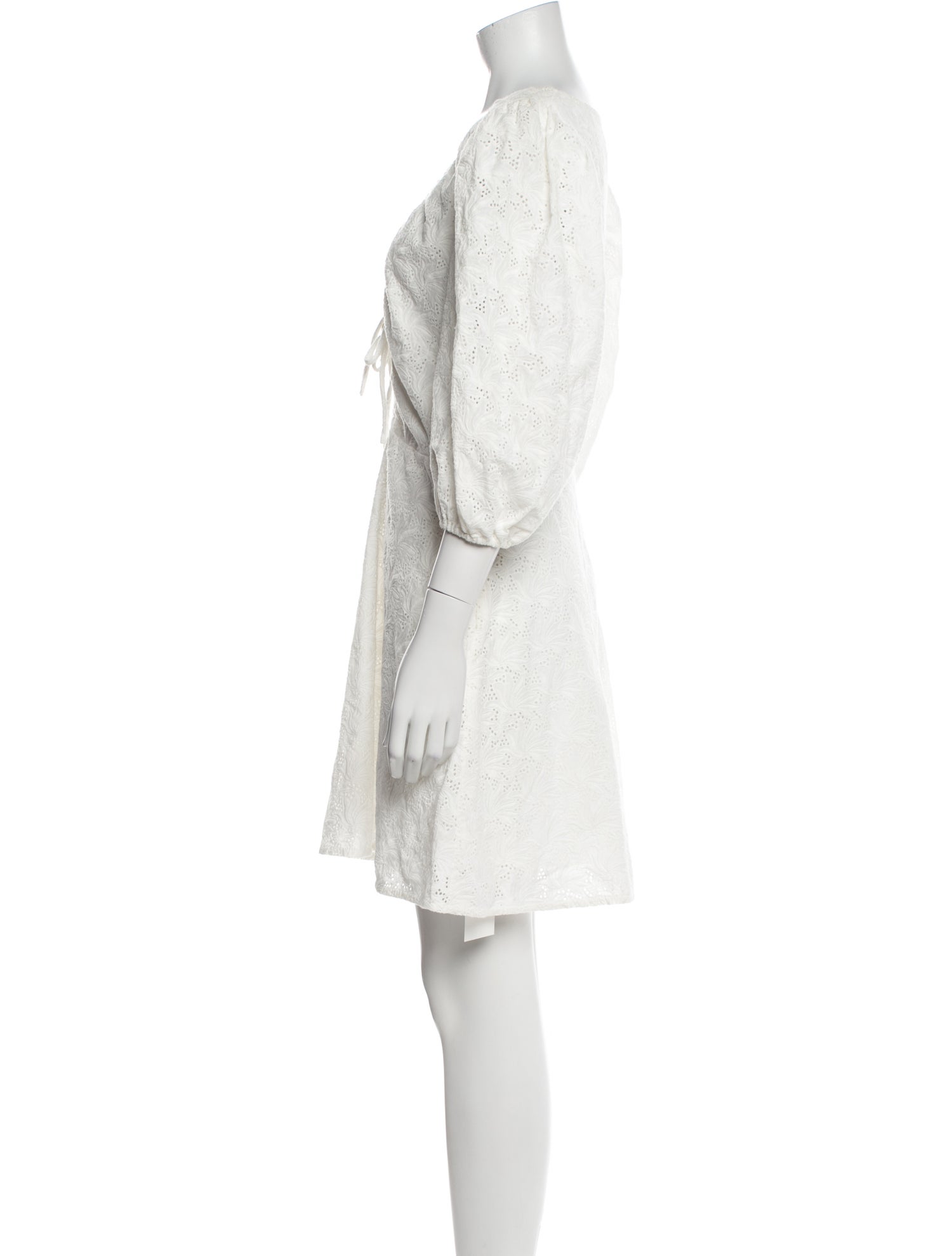 Nicholas V-Neck Mini Dress