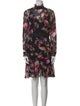Nicholas Floral Print Mini Dress
