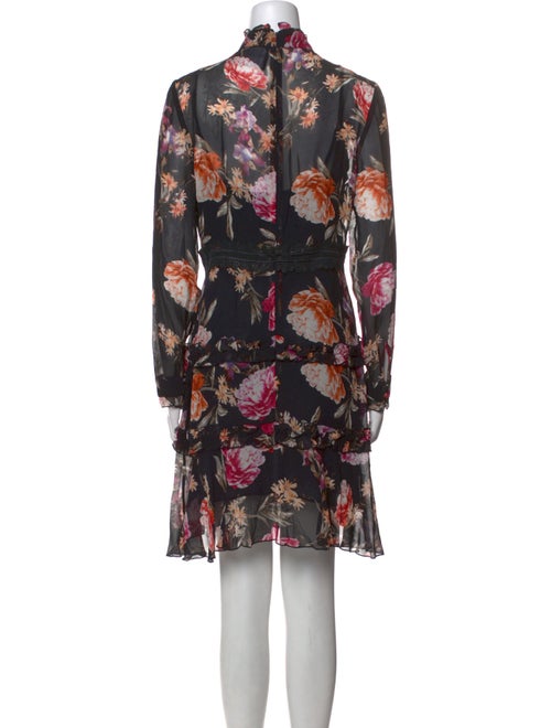 Nicholas Floral Print Mini Dress