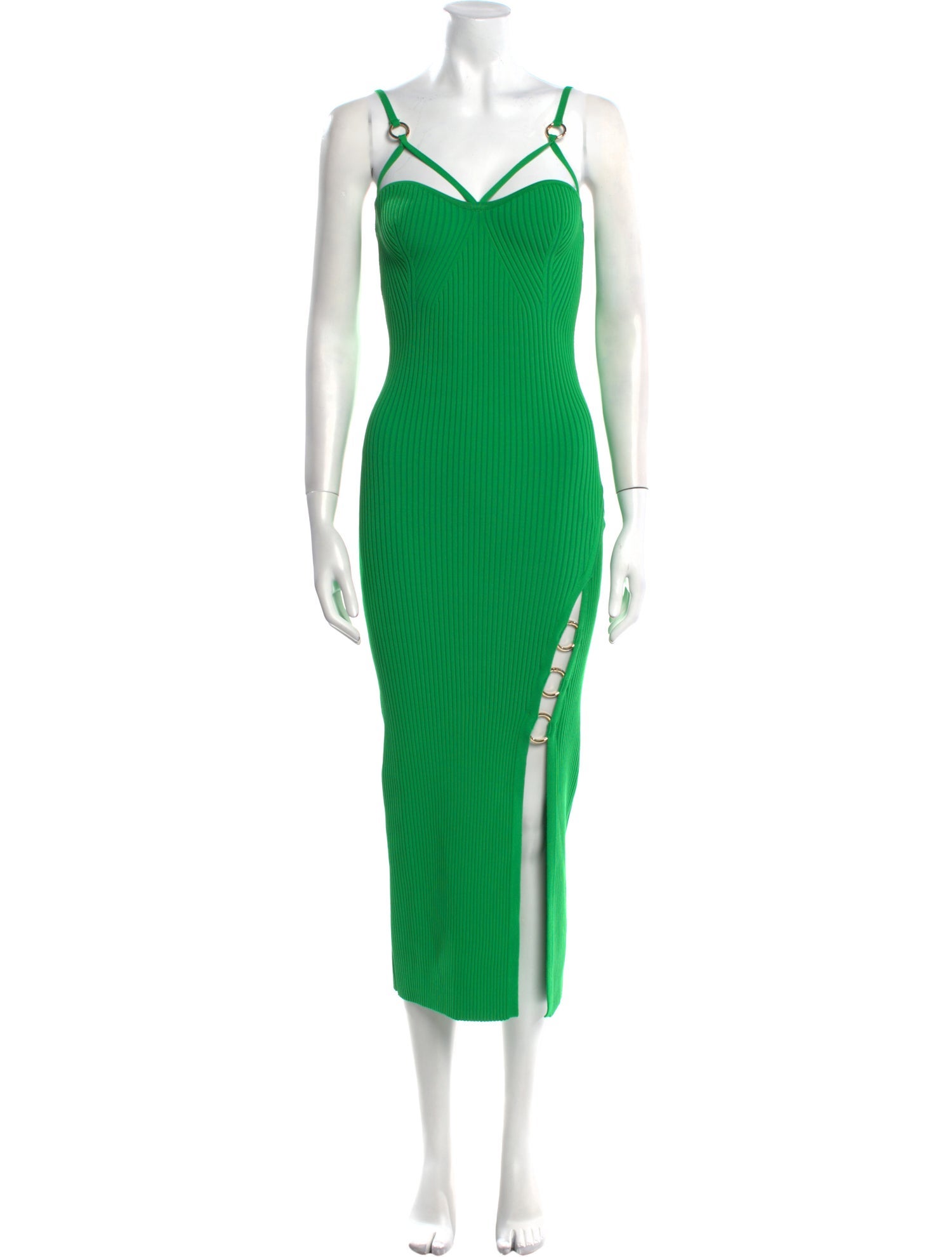 Nicholas V-Neck Long Dress