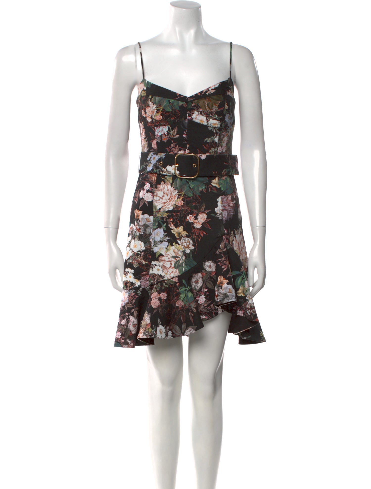 Nicholas Floral Print Mini Dress