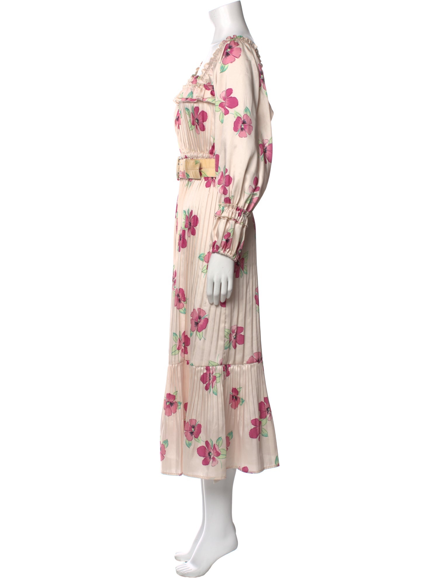 Nicholas Floral Print Long Dress