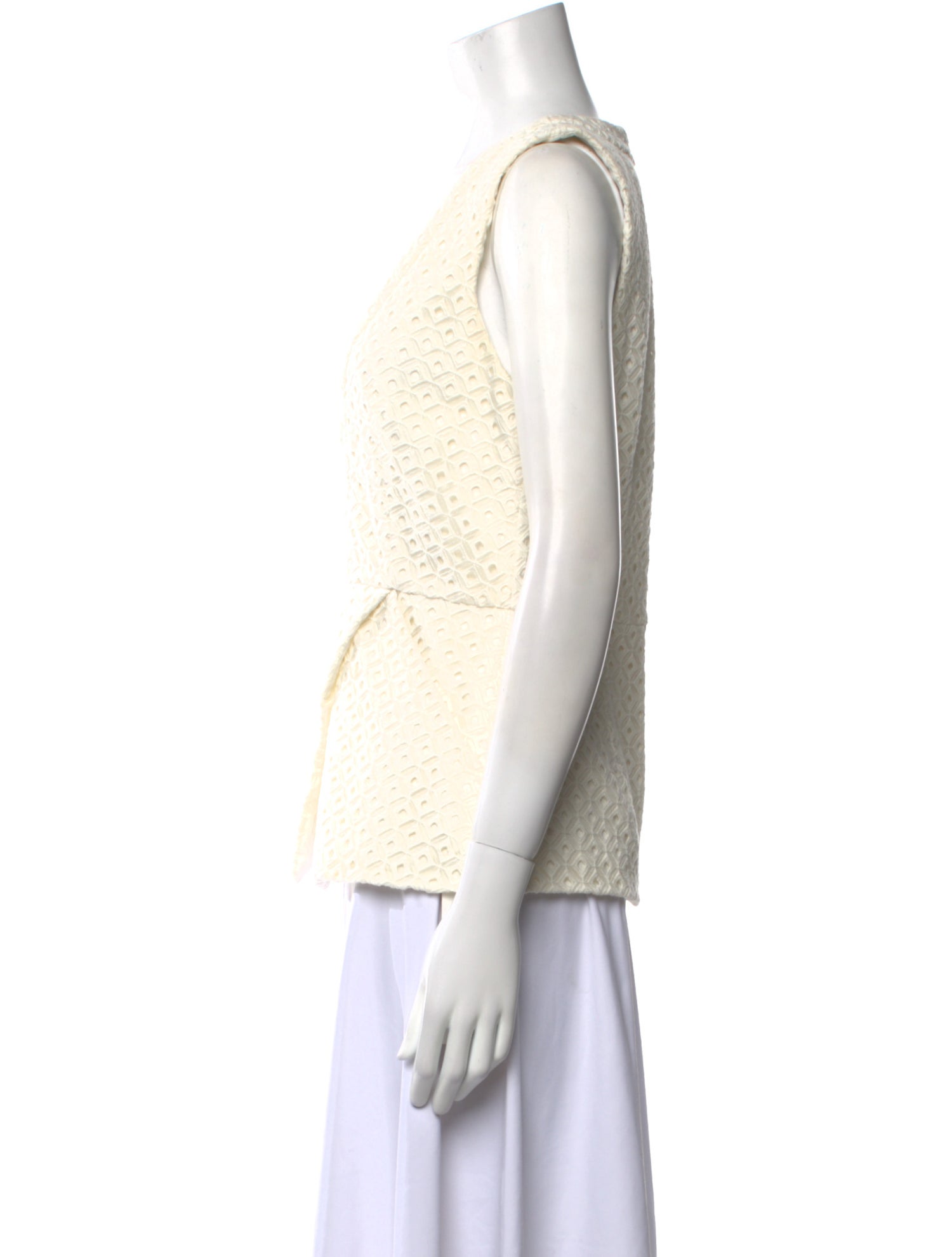 Nicholas V-Neck Sleeveless Blouse