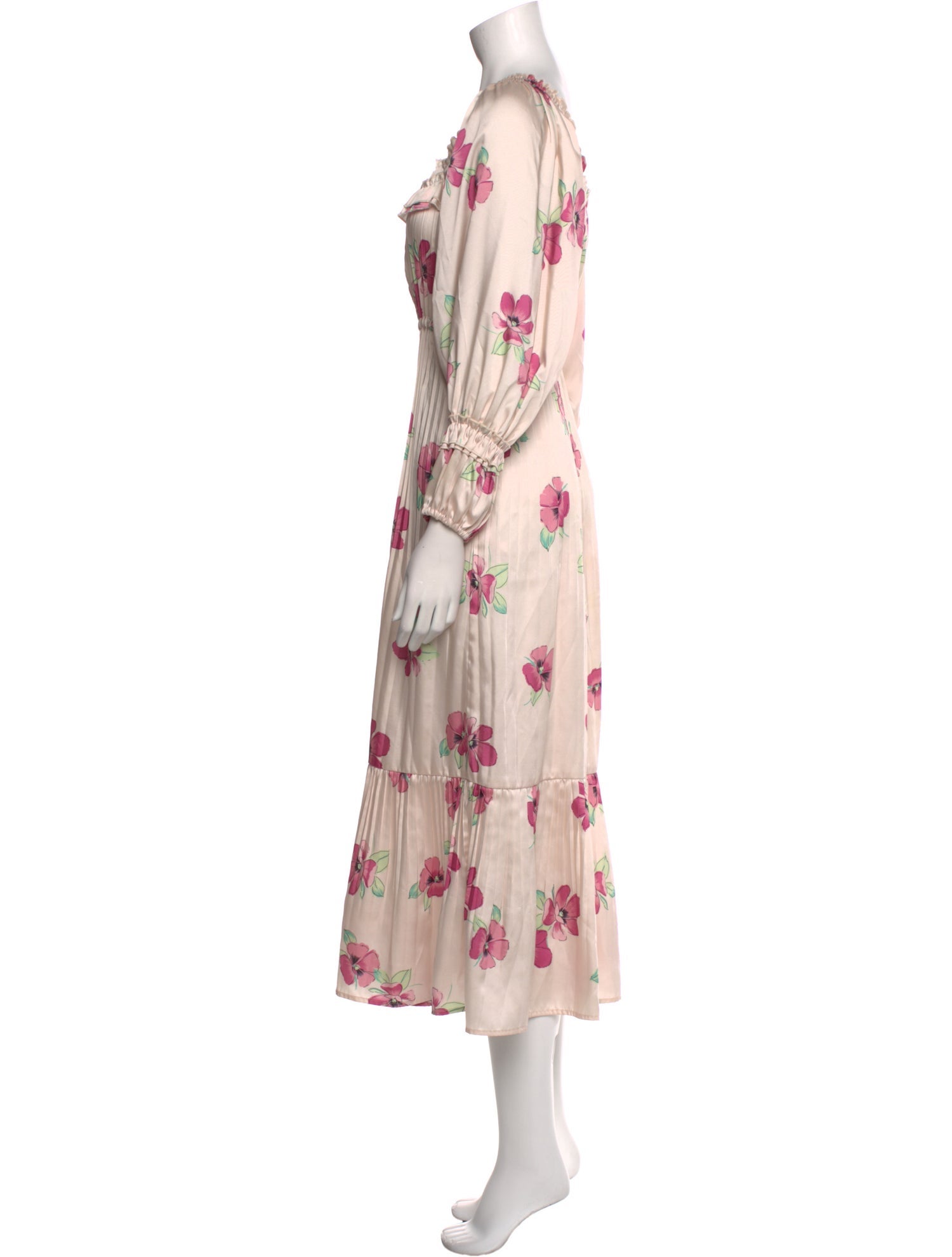 Nicholas Floral Print Long Dress