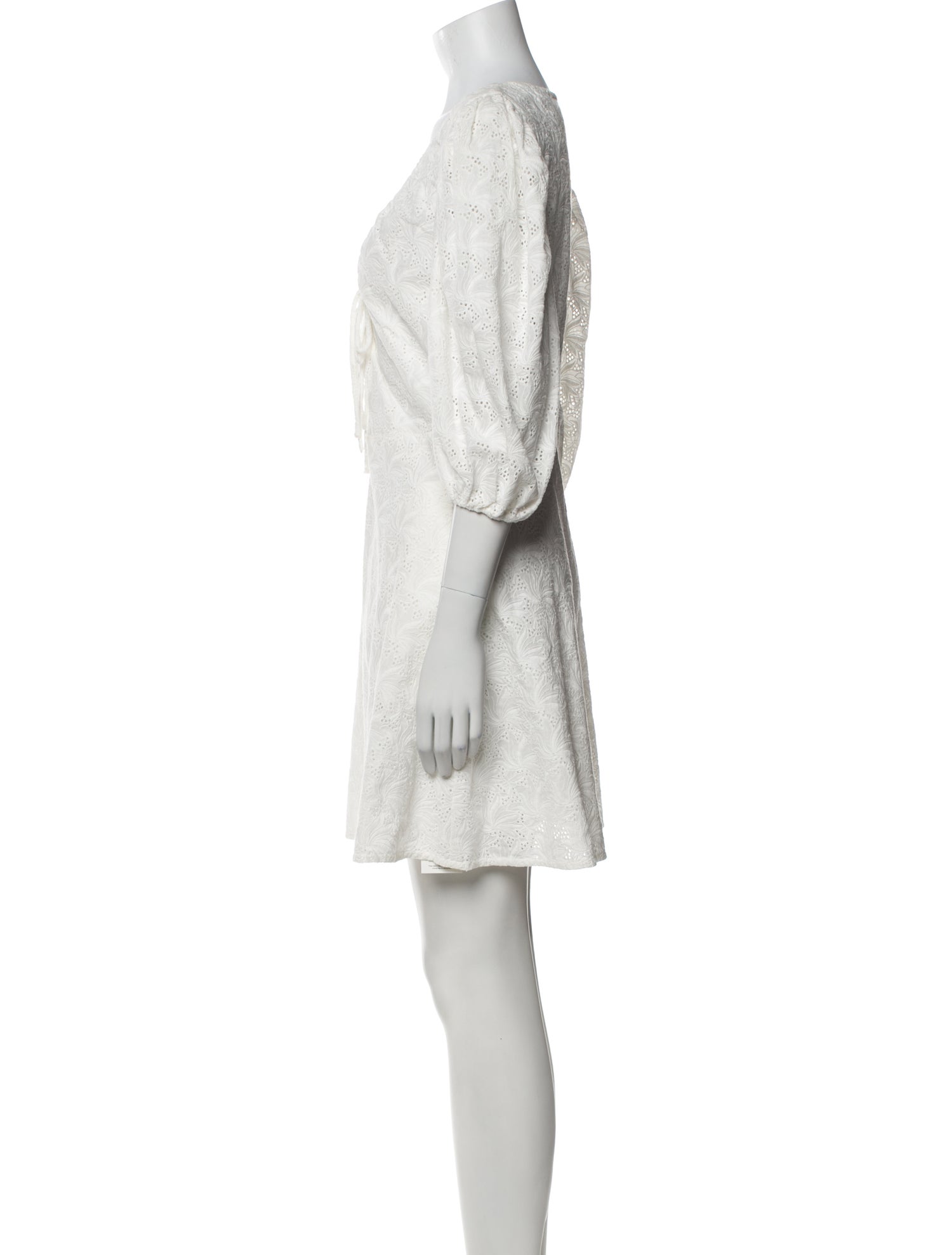 Nicholas V-Neck Mini Dress