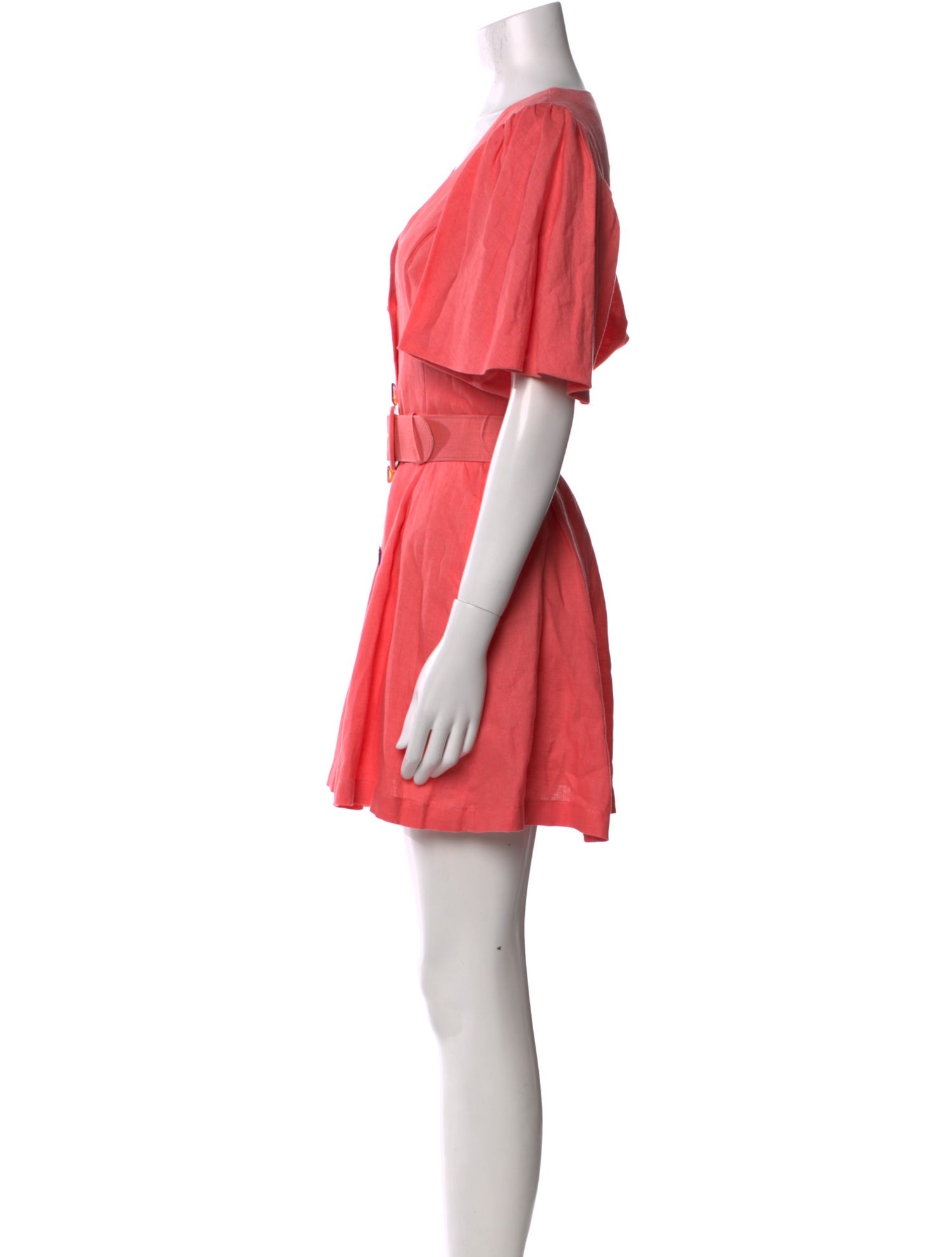 Nicholas Linen Mini Dress
