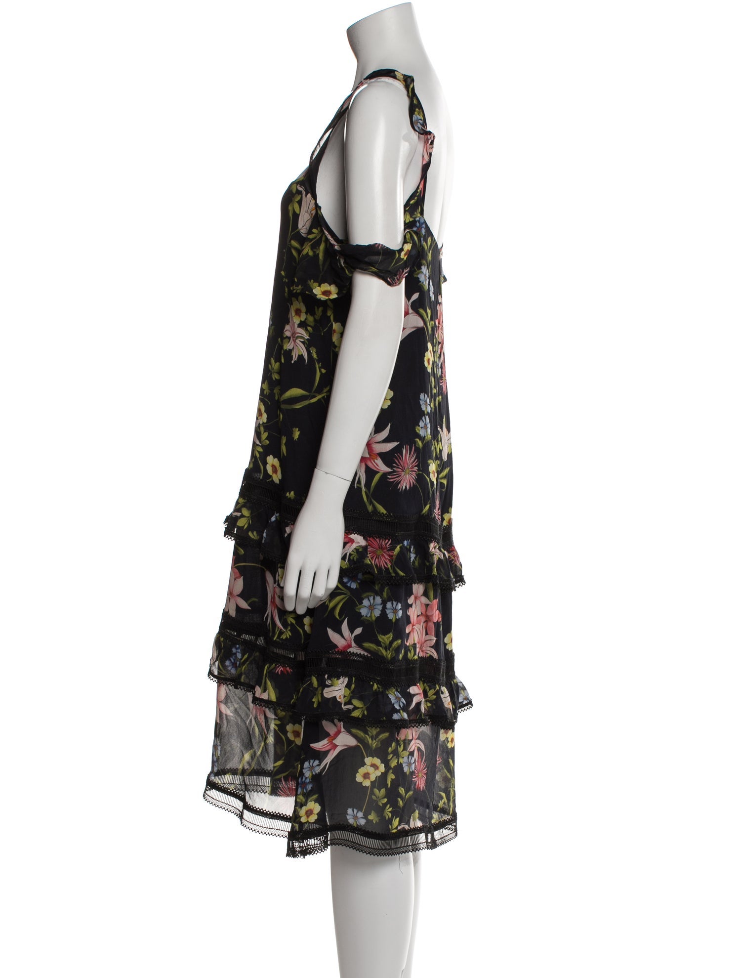 Nicholas Silk Knee-Length Dress