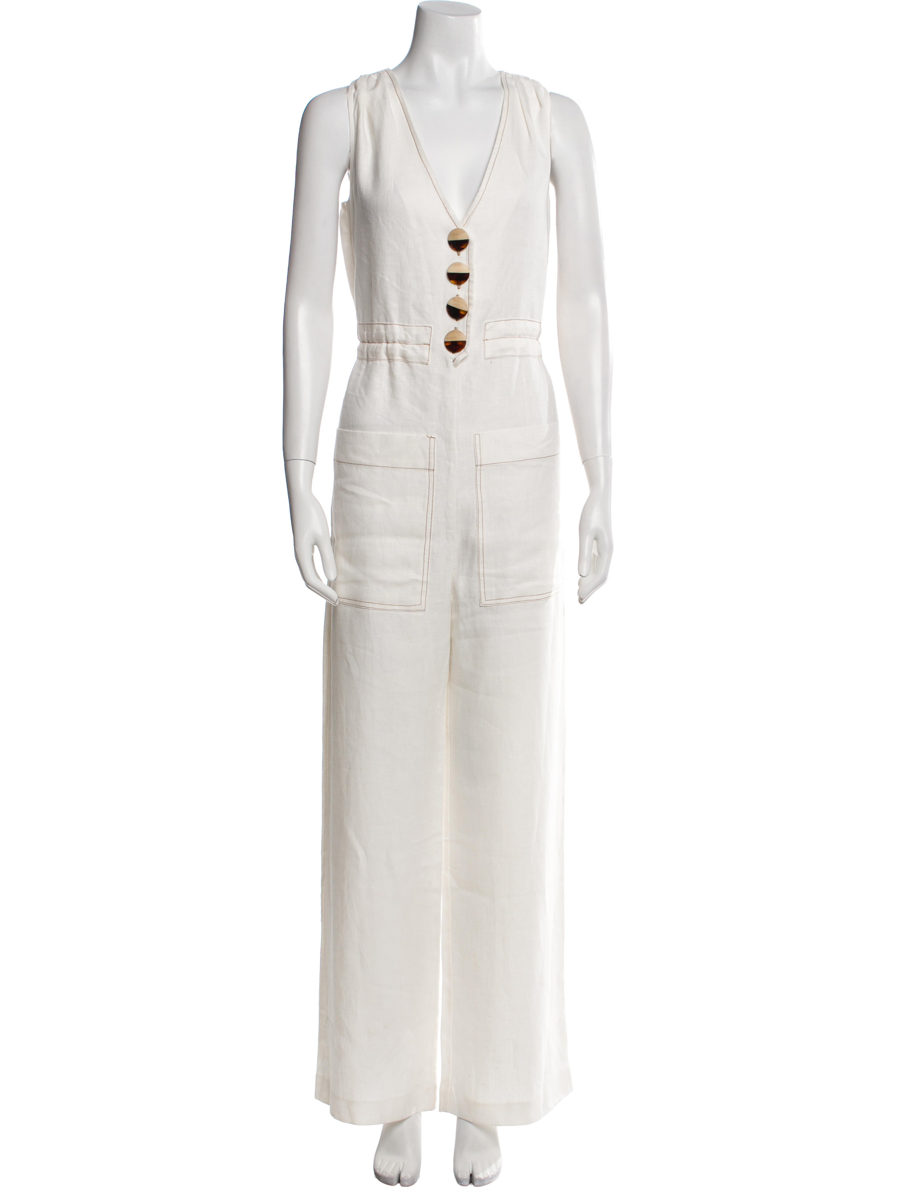 Nicholas Plunge Neckline Jumpsuit