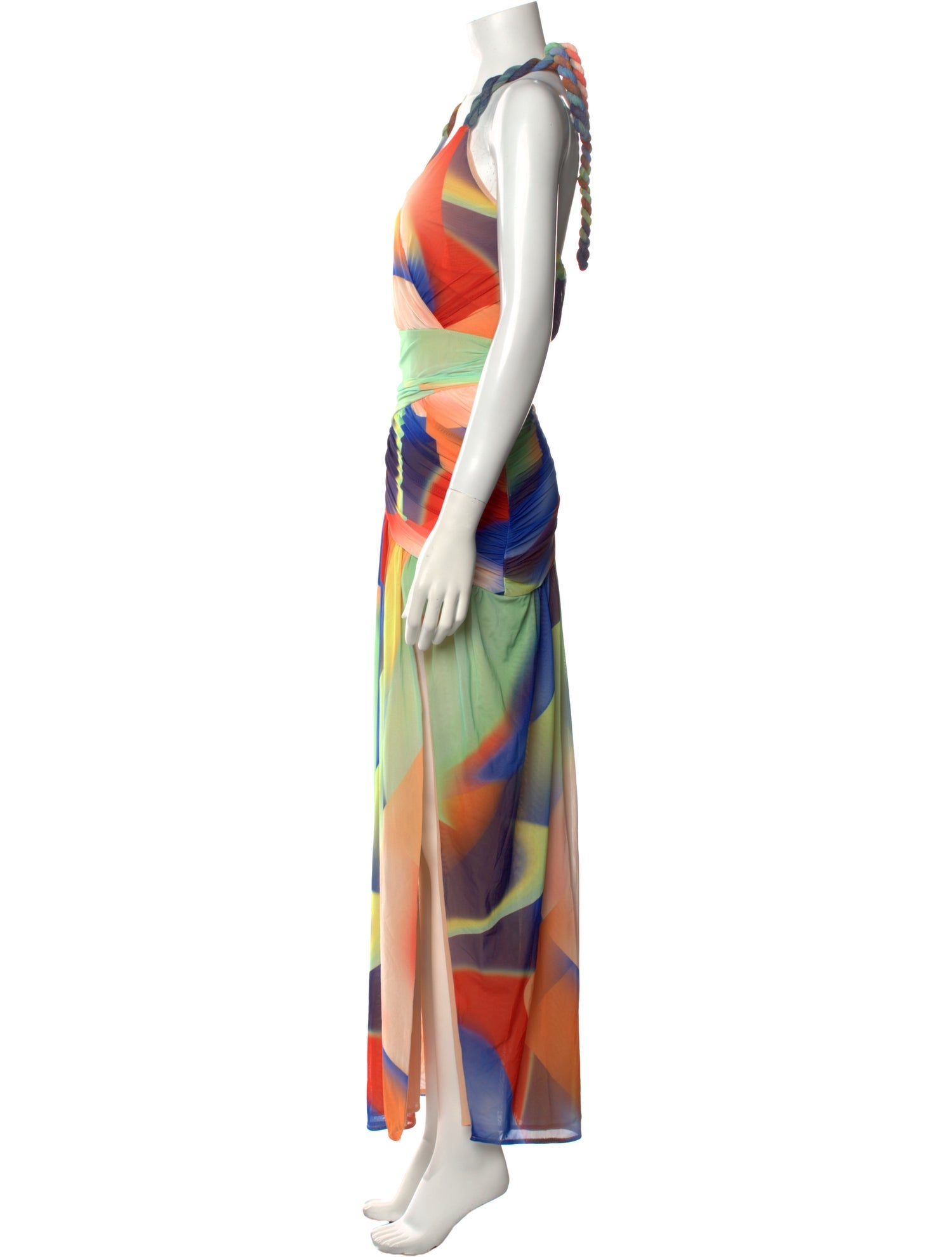 Nicholas Printed Long Dress