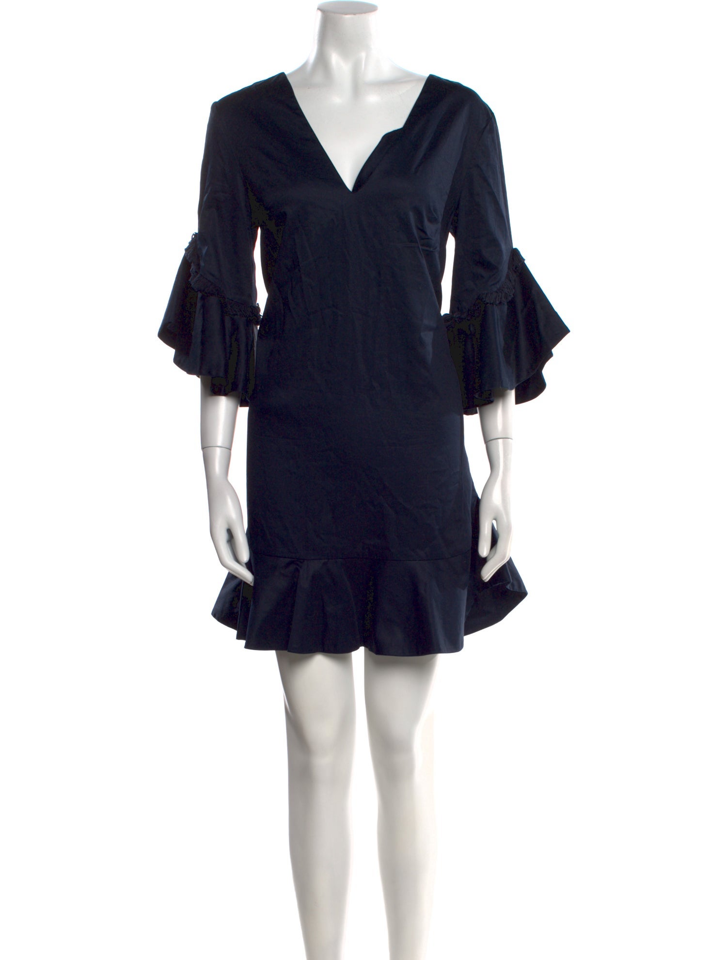 Nicholas V-Neck Mini Dress