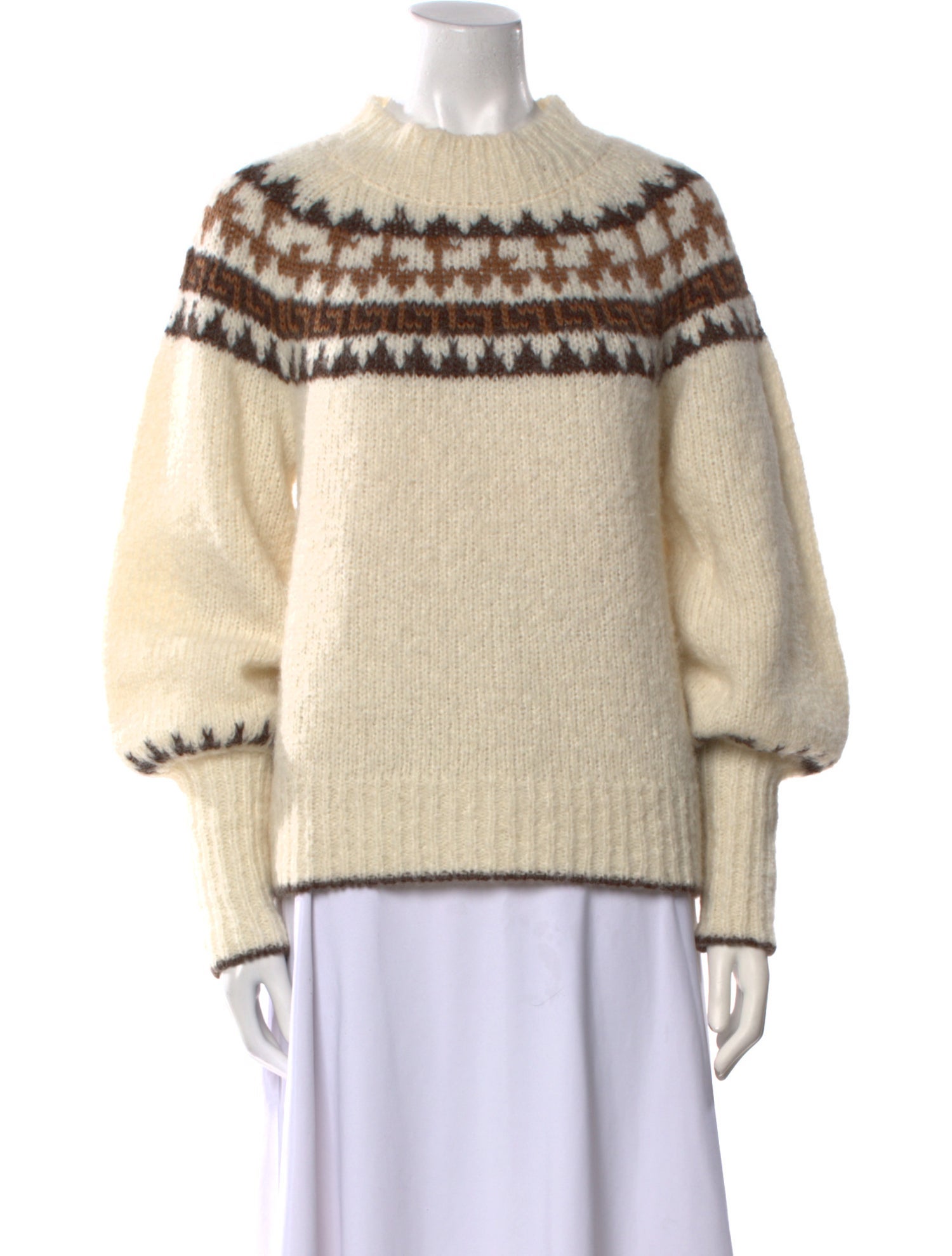 Nicholas Alpaca Striped Sweater