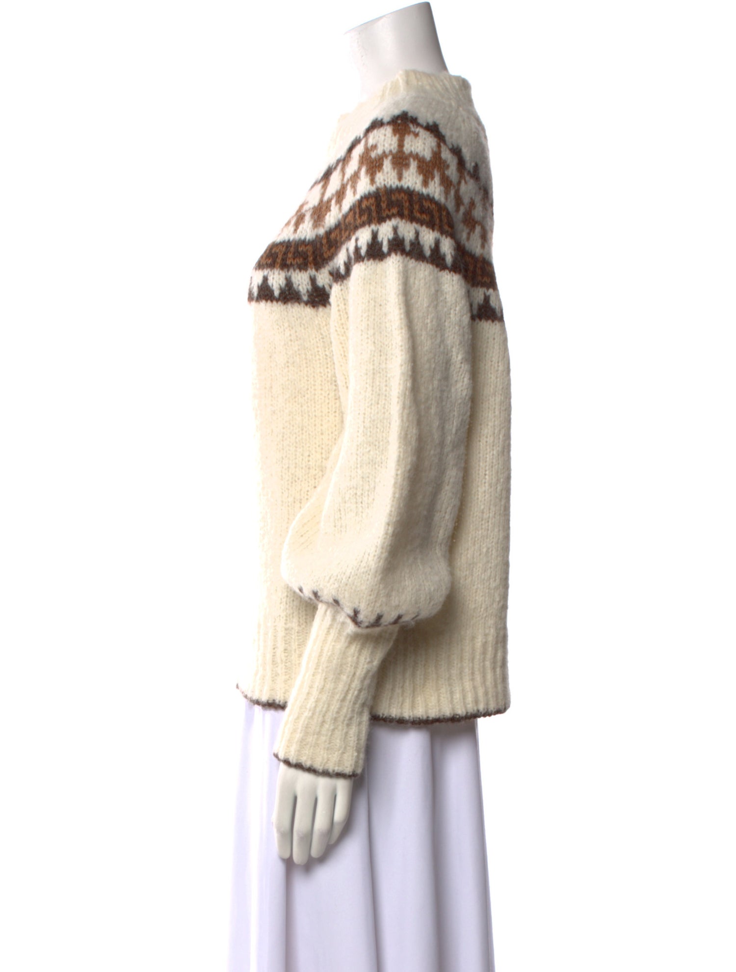 Nicholas Alpaca Striped Sweater