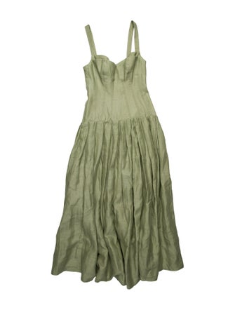 Nicholas Linen Long Dress