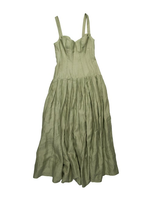 Nicholas Linen Long Dress