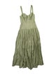 Nicholas Linen Long Dress