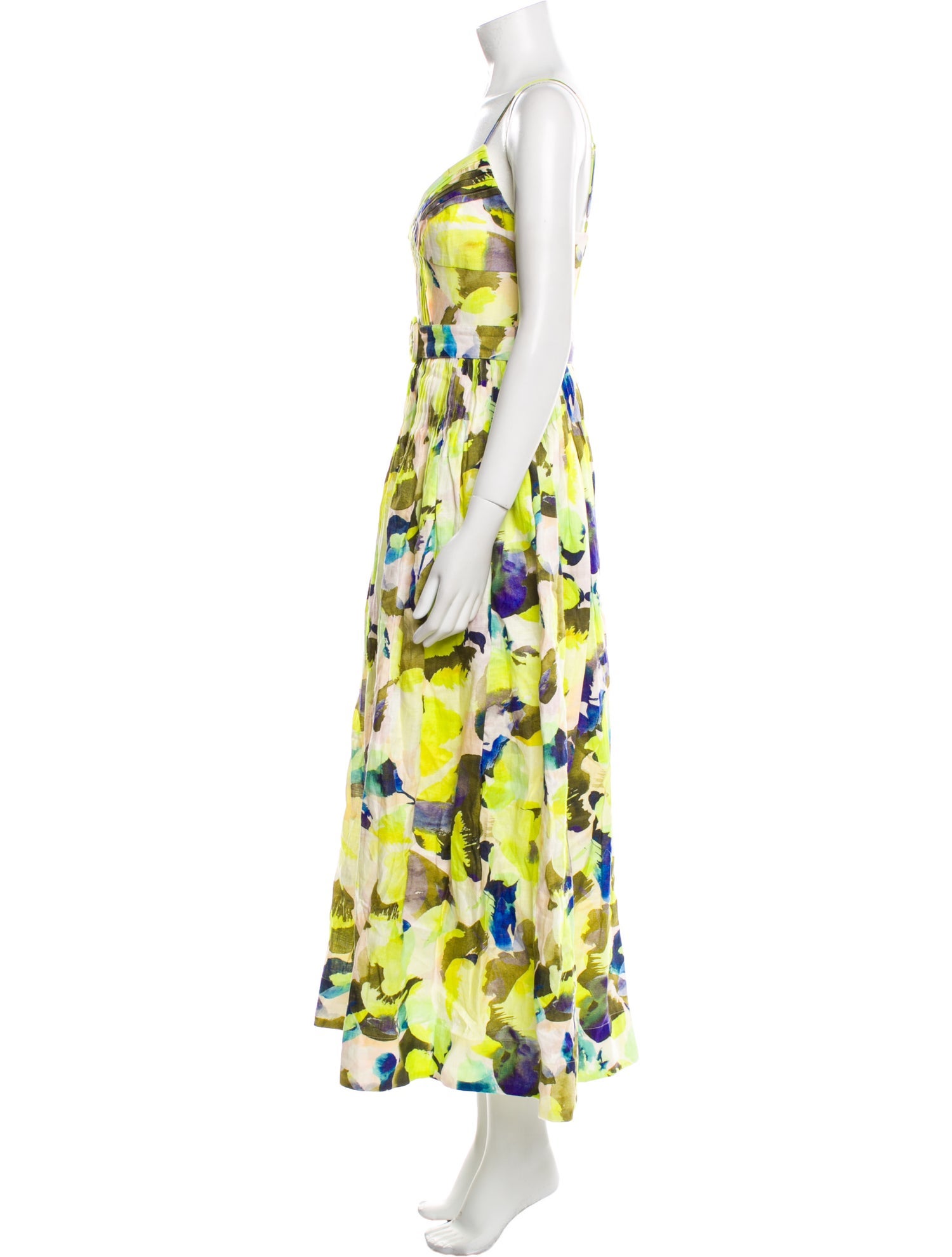 Nicholas Linen Long Dress