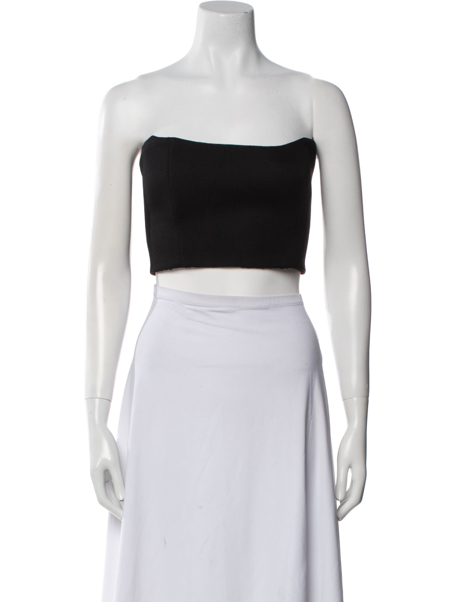 Nicholas Strapless Crop Top