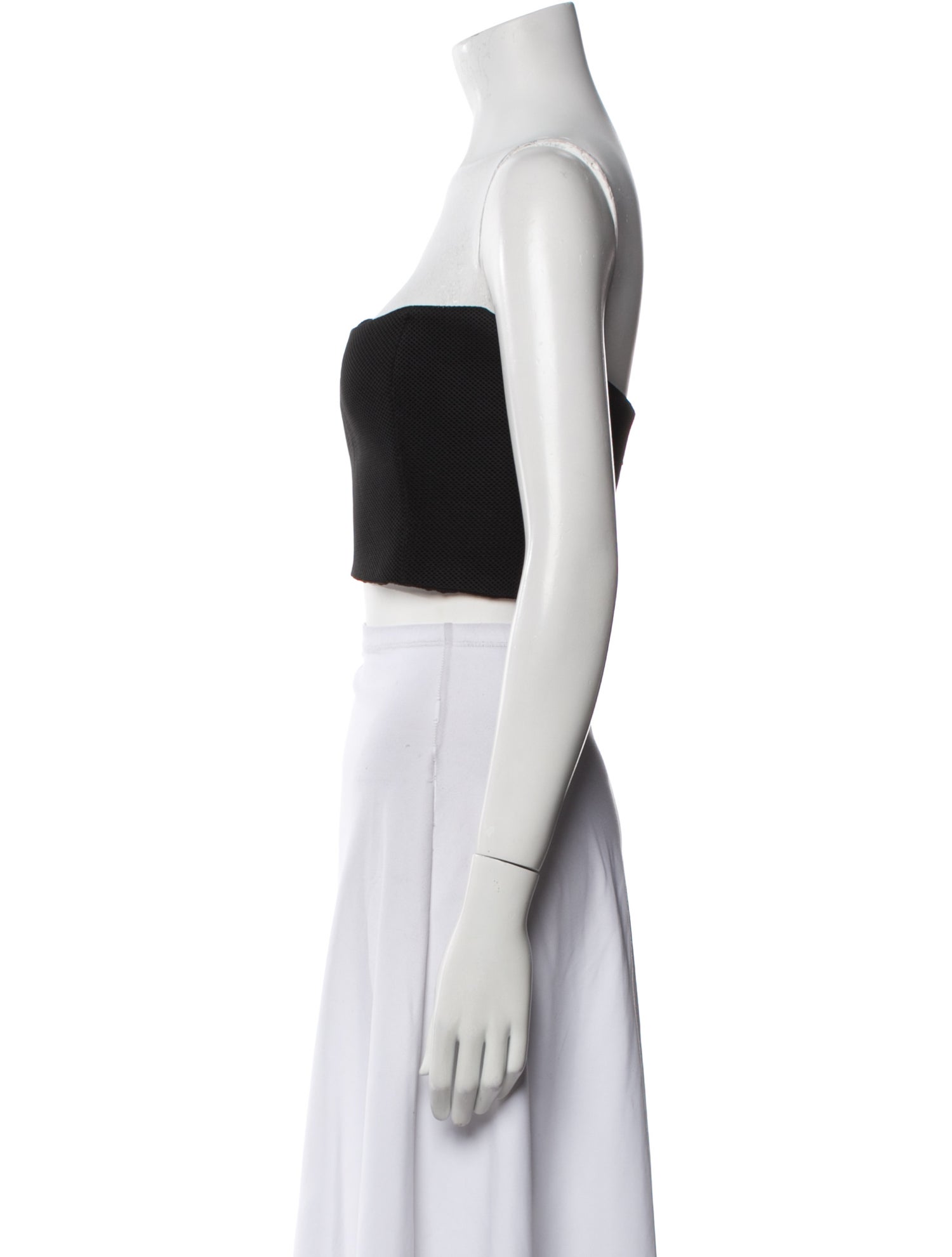 Nicholas Strapless Crop Top