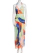 Nicholas Printed Long Dress