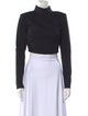 Nicholas Turtleneck Long Sleeve Crop Top