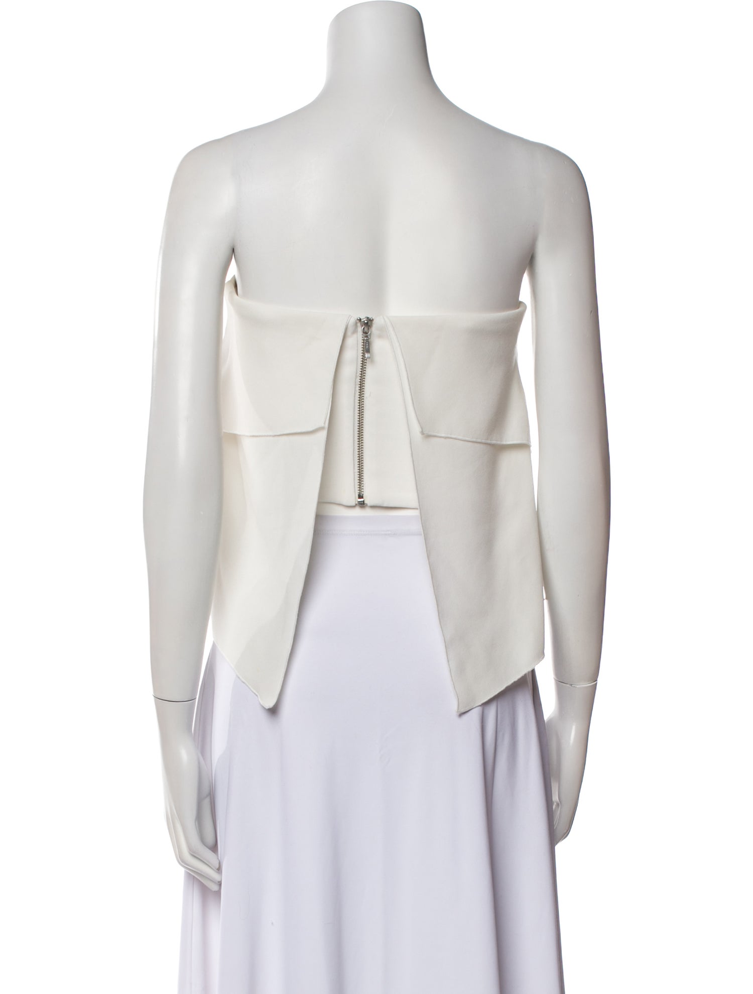 Nicholas Strapless Crop Top