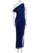 Nicholas One-Shoulder Long Dress