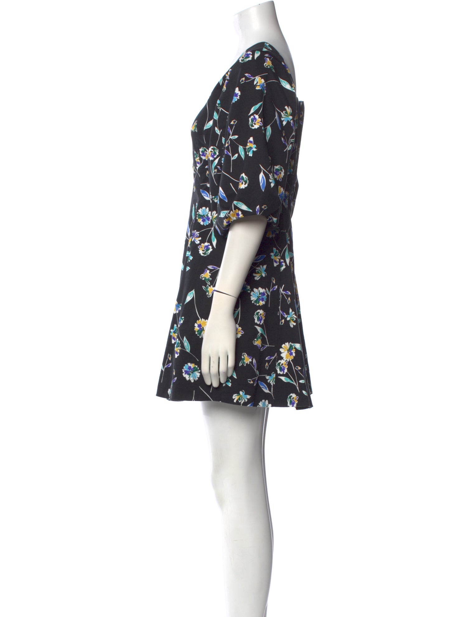 Nicholas Floral Print Mini Dress
