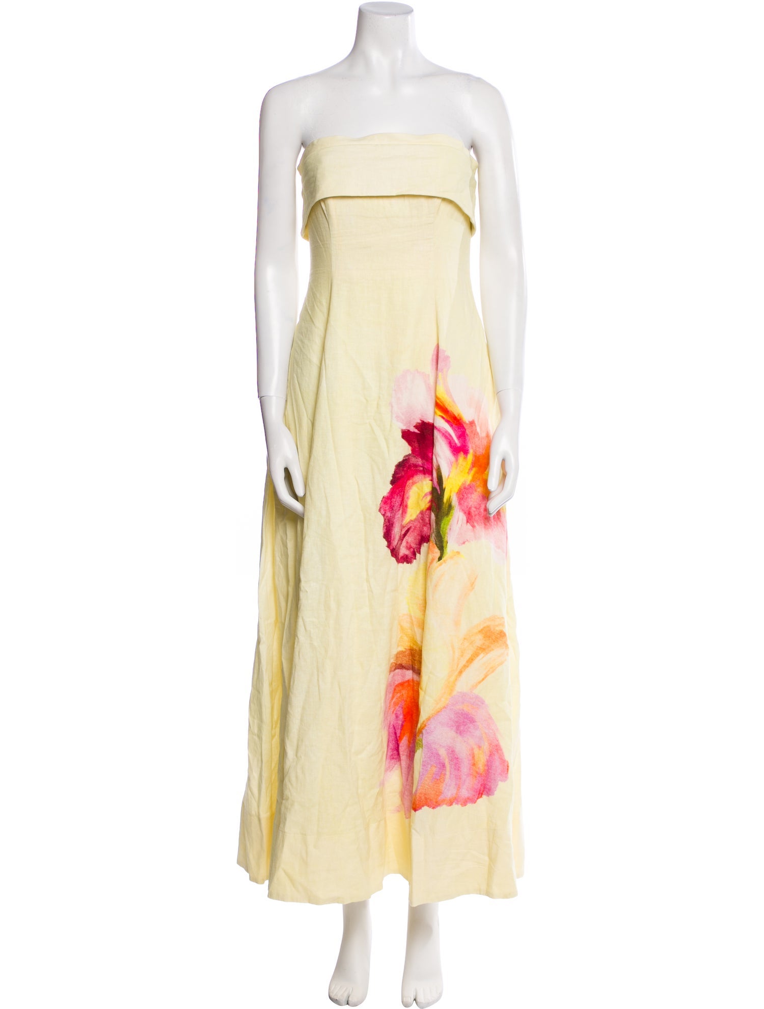 Nicholas Linen Long Dress