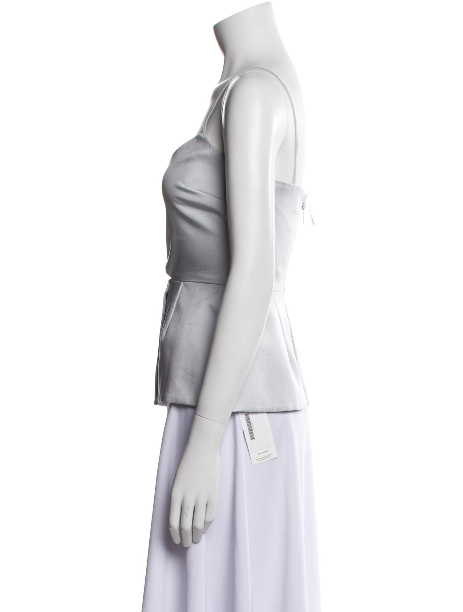 Nicholas Silk V-Neck Top