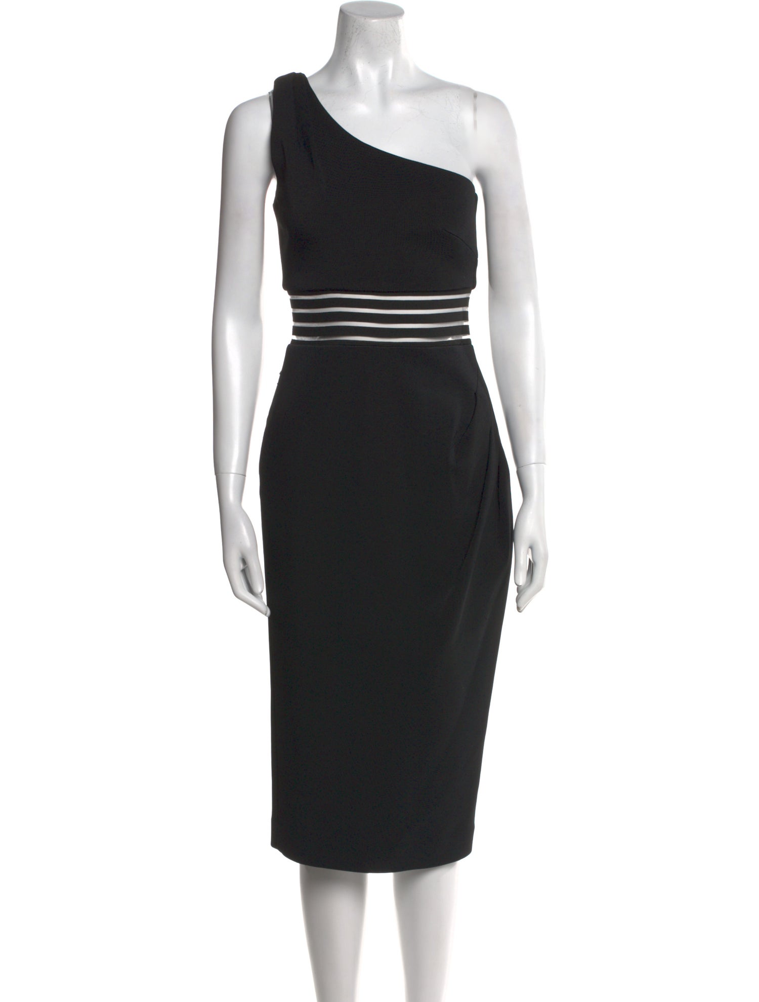 Nicholas One-Shoulder Midi Length Dress