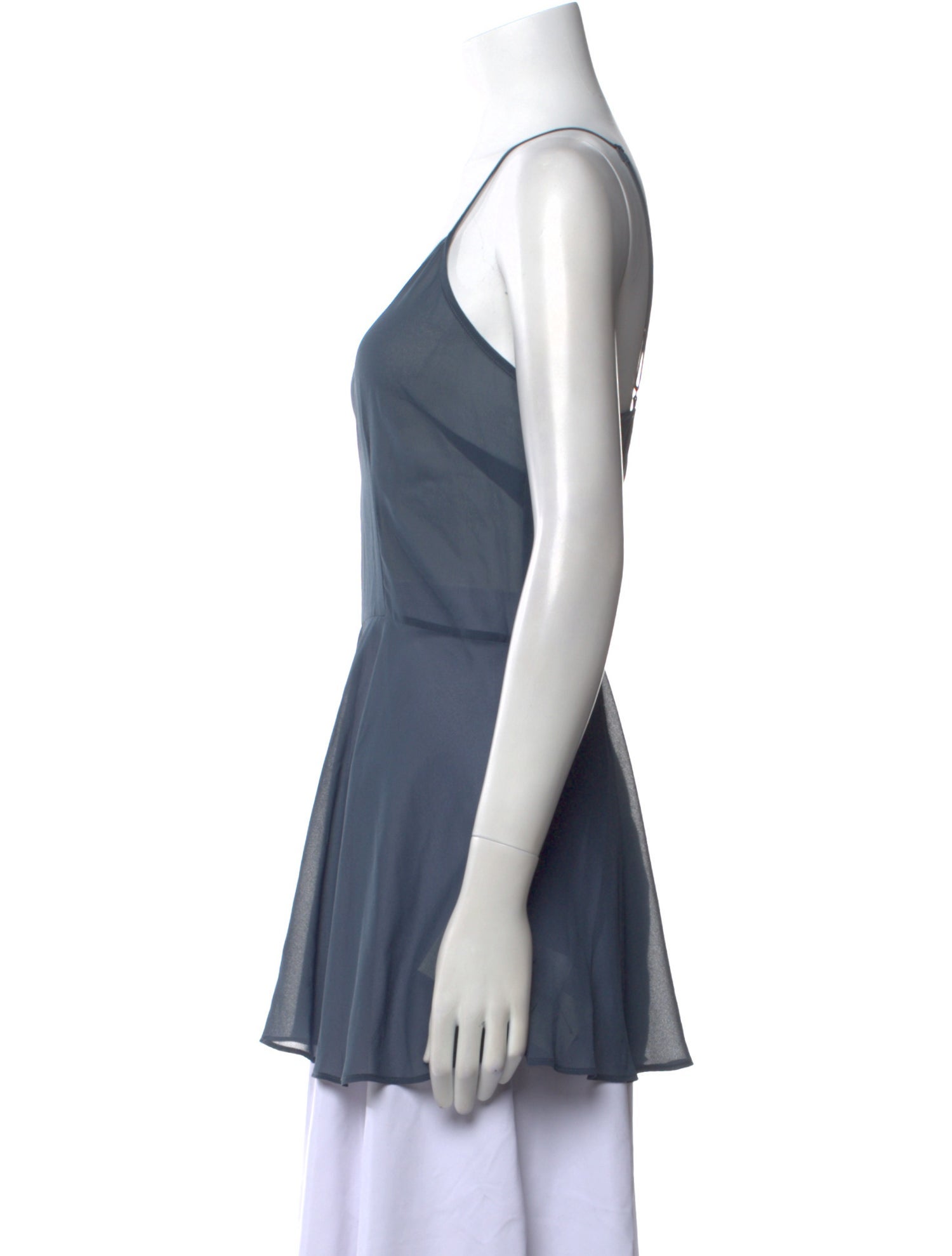 Nicholas Linen V-Neck Top