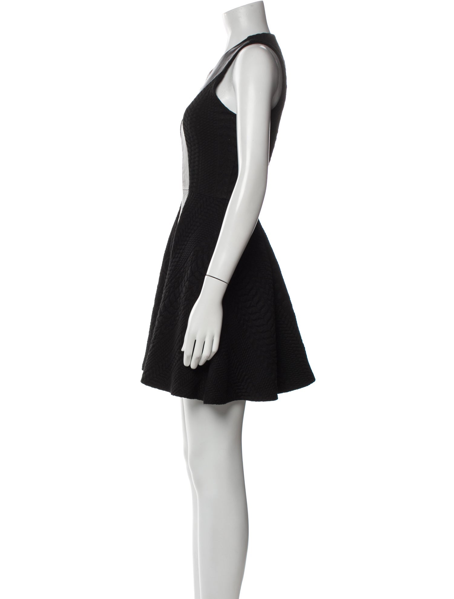 Nicholas Crew Neck Mini Dress