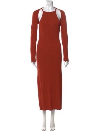 Nicholas Square Neckline Long Dress