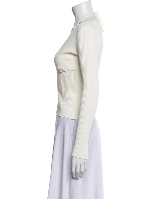 Nicholas V-Neck Long Sleeve Crop Top