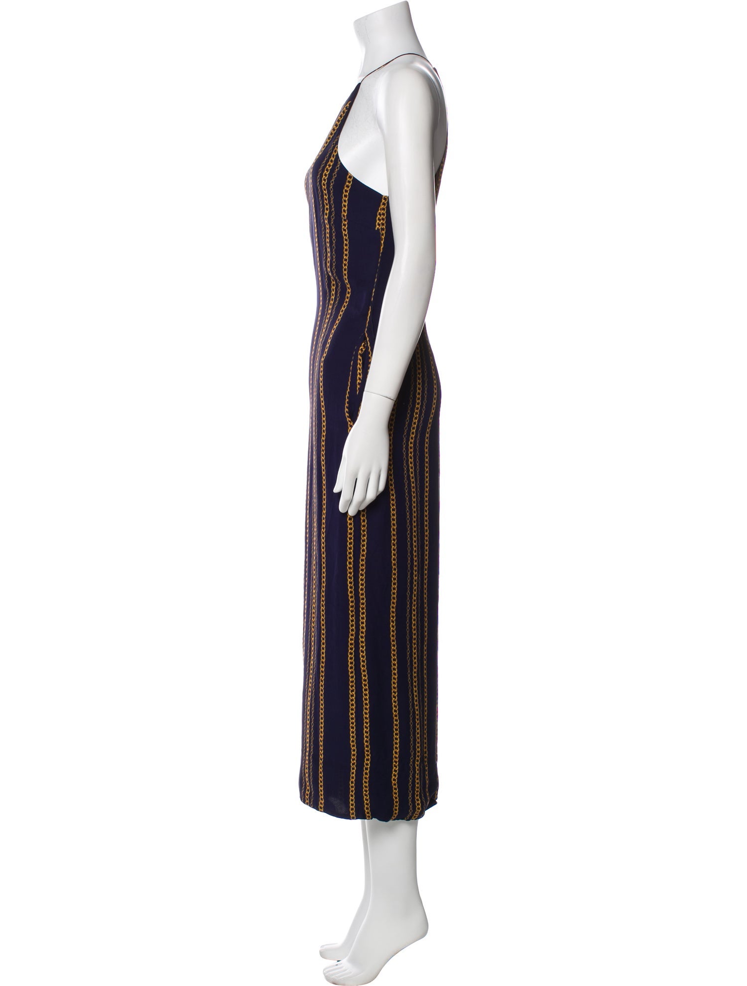Nicholas Silk Striped Jumpsuit