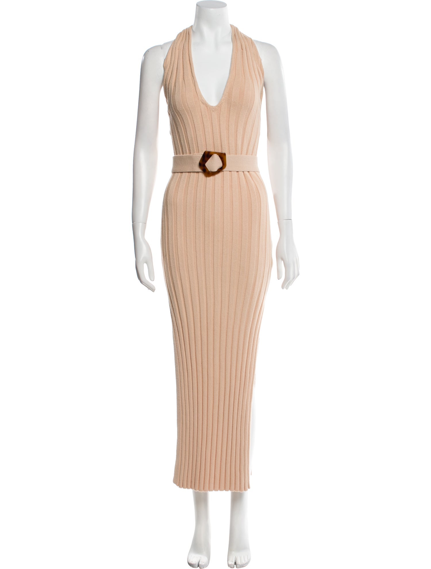 Nicholas V-Neck Midi Length Dress